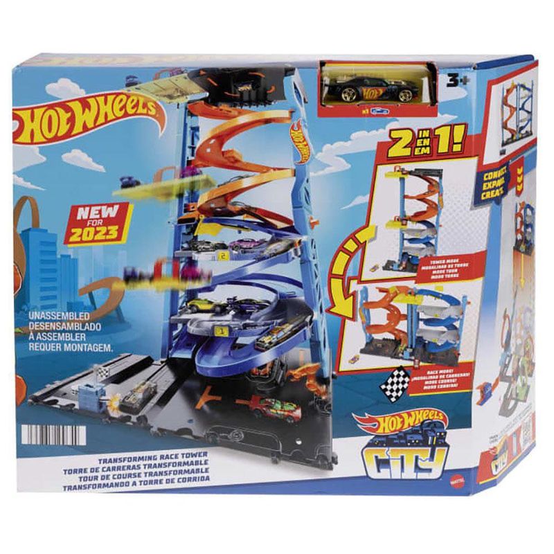 Torre De Carreras Doble Altura - Hot Wheels