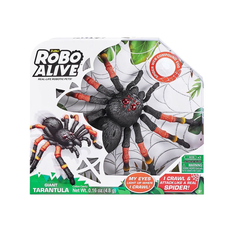 Tarántula Gigante Robo Alive - Zuru