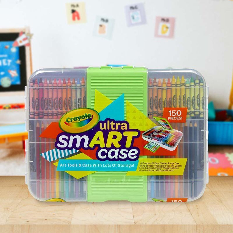 Estuche Para Pintar y Dibujar Ultra Smart De 150 Pzas - Crayola