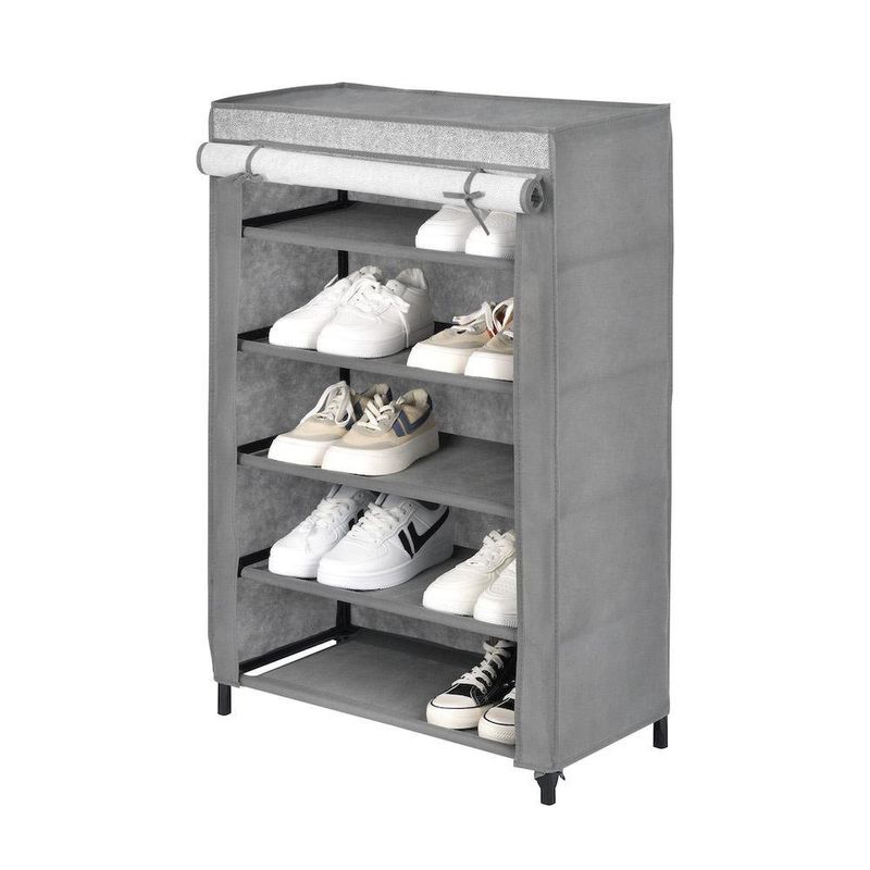 Zapatera 5 Divisiones 61 X 30 X 90 Cm Gris - Viva