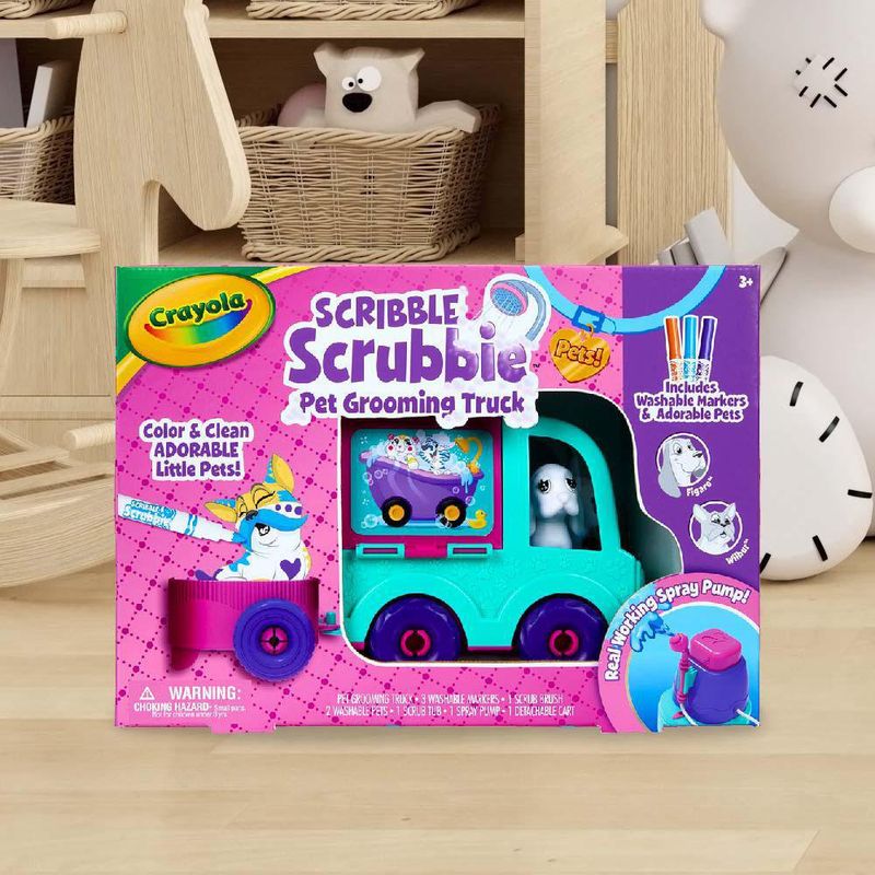 Set De Pintura Mascotas Camión De Aseo - Crayola
