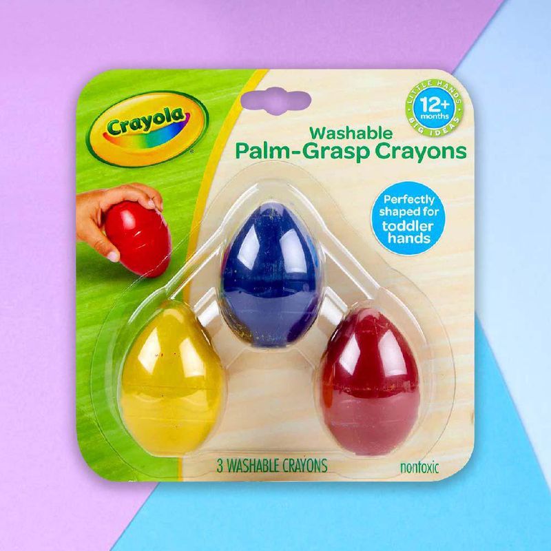 Crayola- Window Crayons 5 Colores - Cemaco