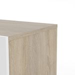Gavetero 4 Cajones Blanco Y Beige - Tvilum