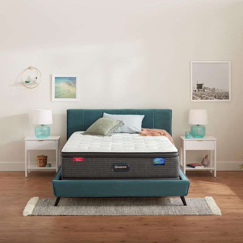 Set De Cama Colchón + Base H Pillow Top - Simmons Varios Tamaños