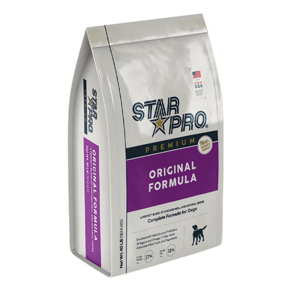 Alimento Seco Para Perro F rmula Original 40 Lb Star Pro Cemaco