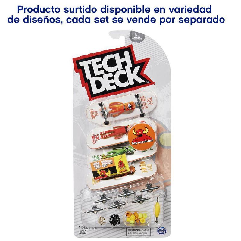 Set De 4 Mini Patinetas Ultra DLX Diseños Surtidos - Tech Deck