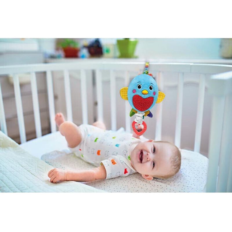 Peluche Colgable De Pajarito Musical Para Bebé - Clementoni