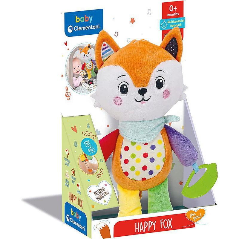 Peluche Para Bebé Happy Fox Interactivo - Clementoni