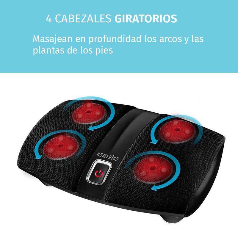 Masajeador Shiatsu Para Pies Con Calor - Homedics