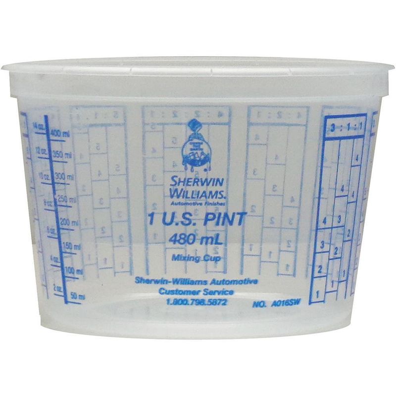 Vaso Para Hacer Mezclas De 1/8 Gal - Sherwin Williams