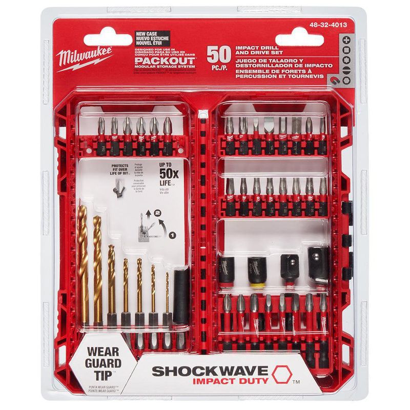 Set De Puntas Y Brocas 50 Uds - Milwaukee Electric