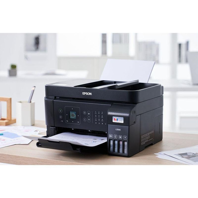 Impresora Epson L5590 Multifuncion Con Sistema De Tinta Continuo