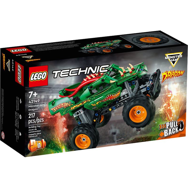 Technic Monster Jam Dragon 42149 217 Pzas - Lego