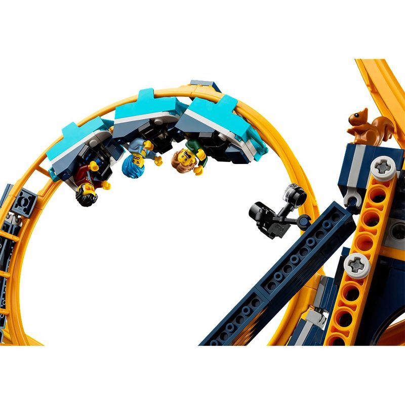Lego montaña rusa deals