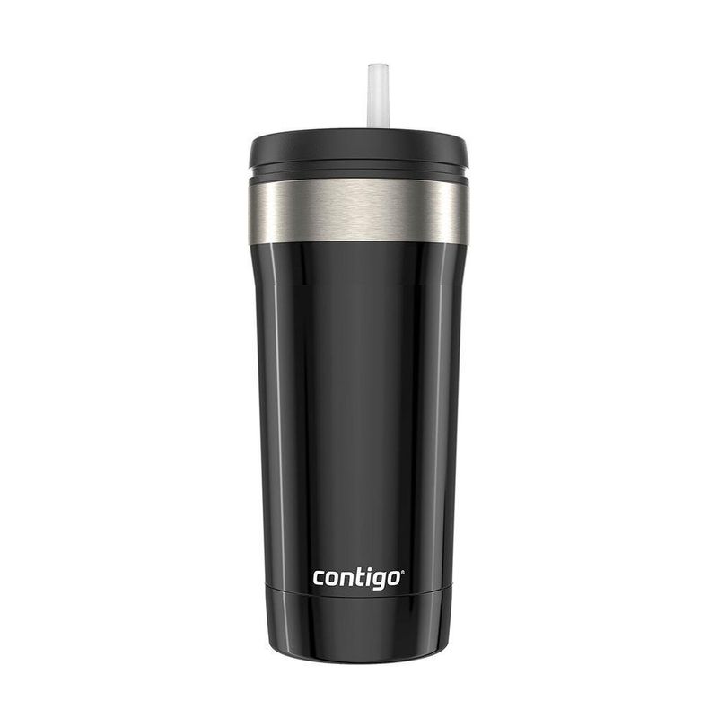 Vaso térmico BOTTLE BOTTLE de 18 onzas para café, con tapa de doble uso y  pajita, vaso de viaje para café con doble pared para mujer y hombre, vaso  de