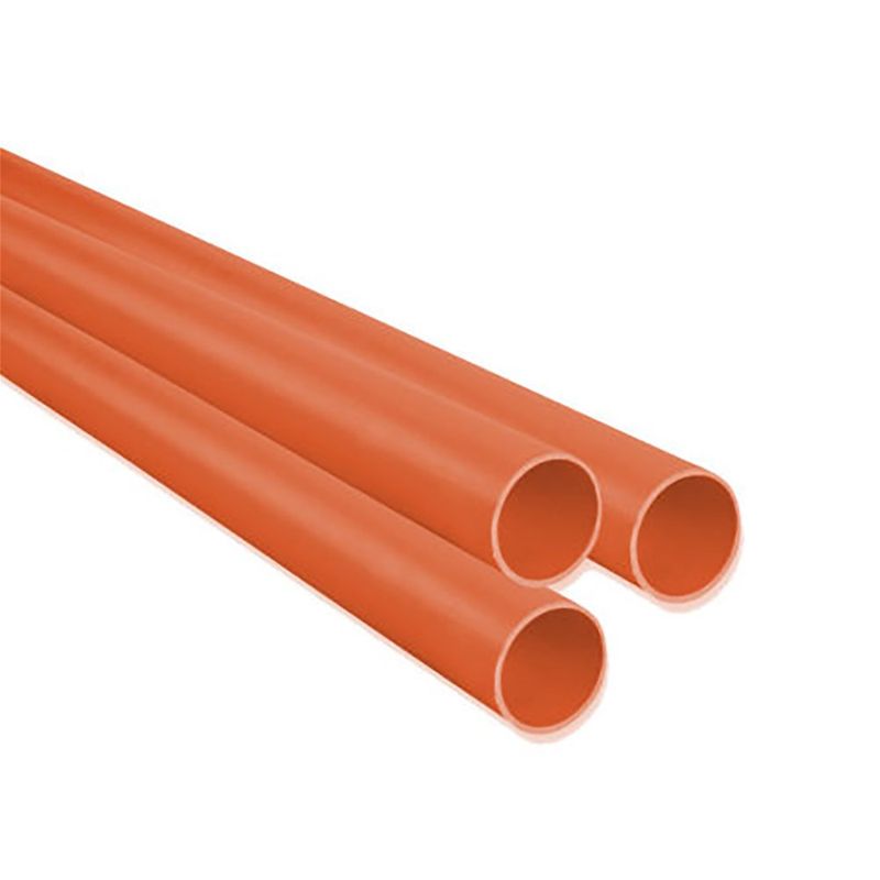 Tubo Pvc Naranja 1/2 Plg - Durman Esquivel