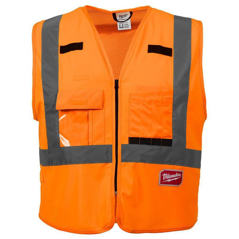 Chaleco De Seguridad Reflectante Cintas Dobles L/Xl - Milwaukee Electric
