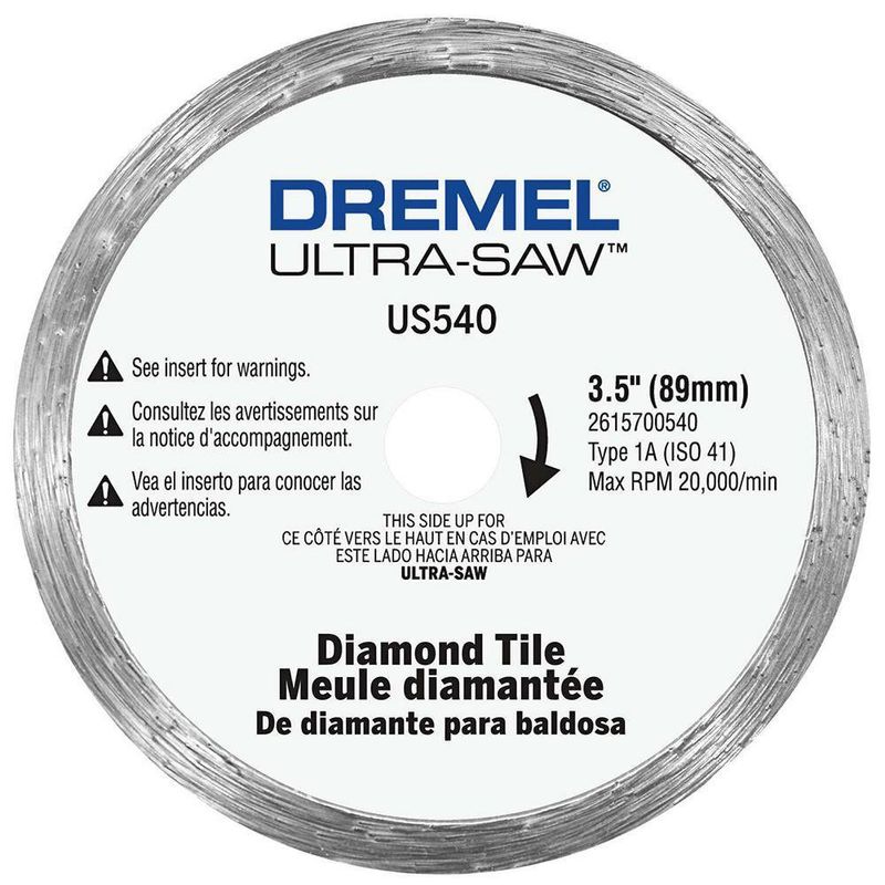 Accesorio De Corte Tipo Disco De Diamante 3.5 Plg - Dremel