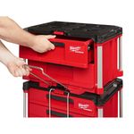 Gabinete Con 2 Cajones Plástico Rojo - Milwaukee Electric