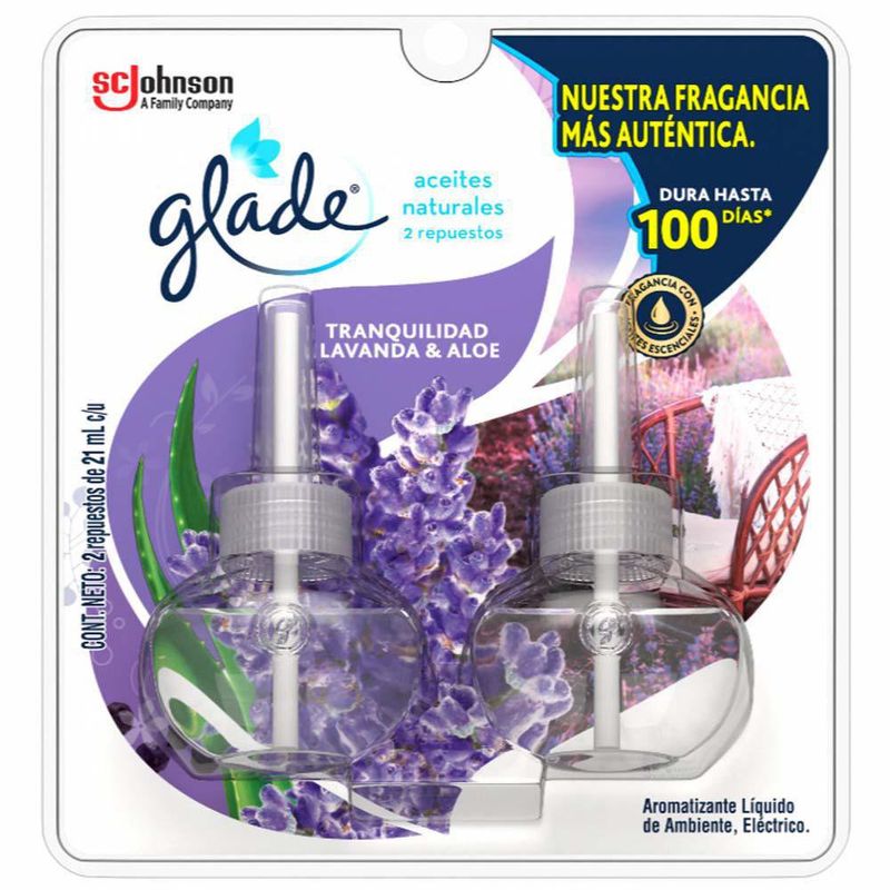 Repuestos-Para-Aromatizante-Electrico-2-Unidades-Lavanda---Glade