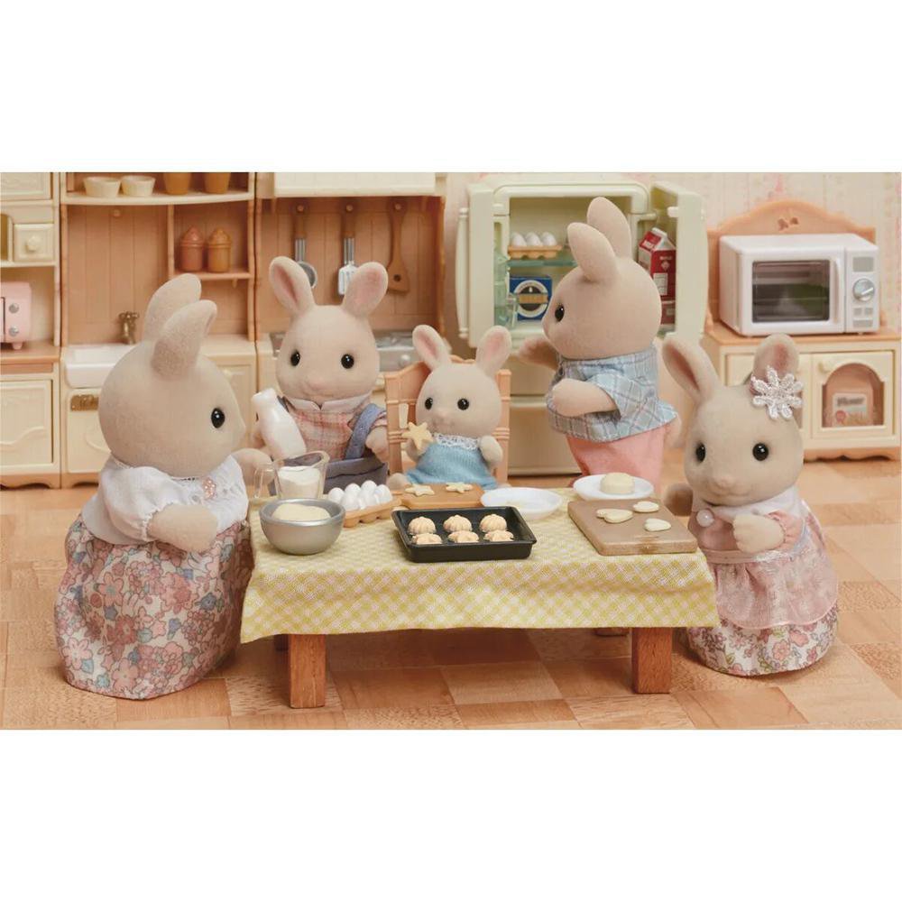 Sylvanian Families - 04150 - Familia Conejo Chocolate (EPI) : :  Juguetes y juegos