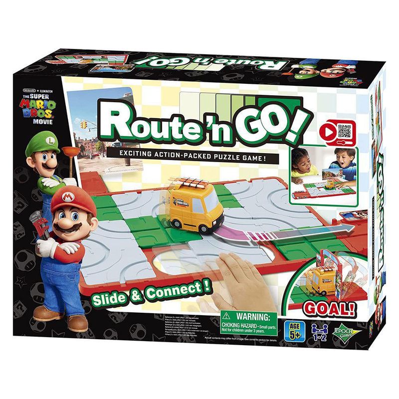 Juego De Mesa Route'n GO - Super Mario