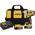 Kit Llave De Impacto Inalámbrica 1/2 Plg 20 V - Dewalt