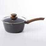 Cacerola Antiadherente Amberg 4.5 L Con Tapa De Vidrio  - Oster