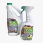 Set Limpiador Para Piso Limón Menta Botella + Atomizador - Bona