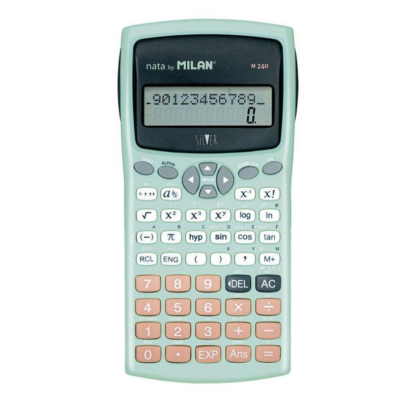 Calculadora Científica Silver 240 Funciones M240 8867 - Milan