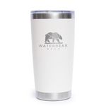 Vaso Térmico Acero Inoxidable 20 Oz Blanco Con Tapa  - Waterbear Gear