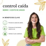 Crema Para Peinar Control Caida Berro + Arg - Shalom