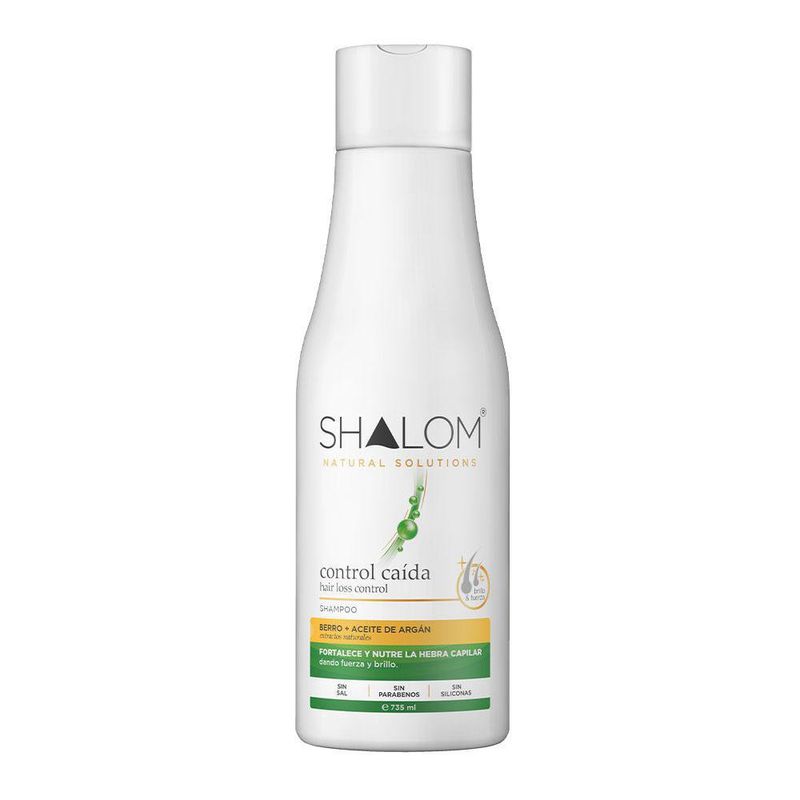 Shampoo Control Caida Berro + Arg 735Ml - Shalom