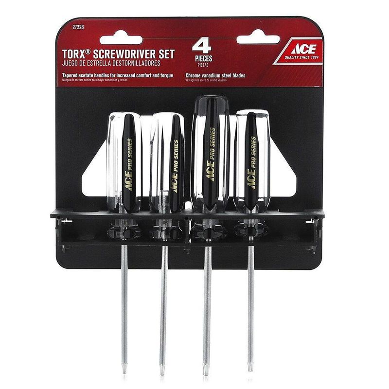 Juego de Destornilladores Torx 4 Piezas Promaker