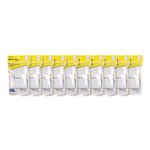 Set De 10 Interruptores Sencillos Blanco - Volteck