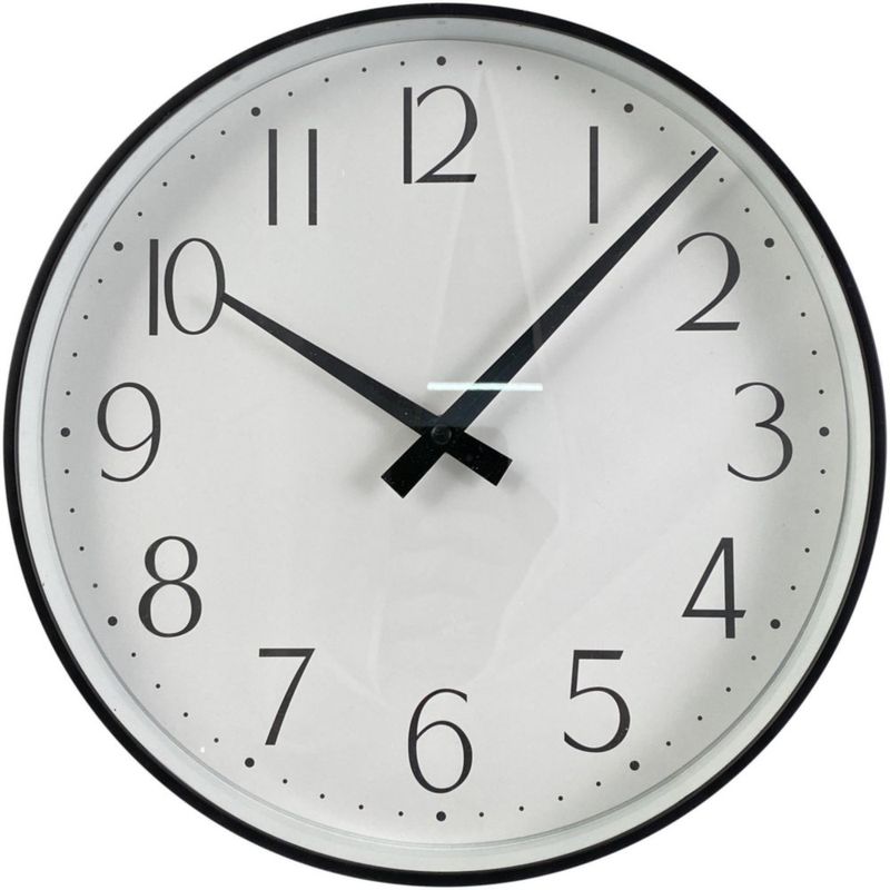 Reloj De Pared Blanco 30.5x4.5x30.5 Cm - Concepts - Cemaco