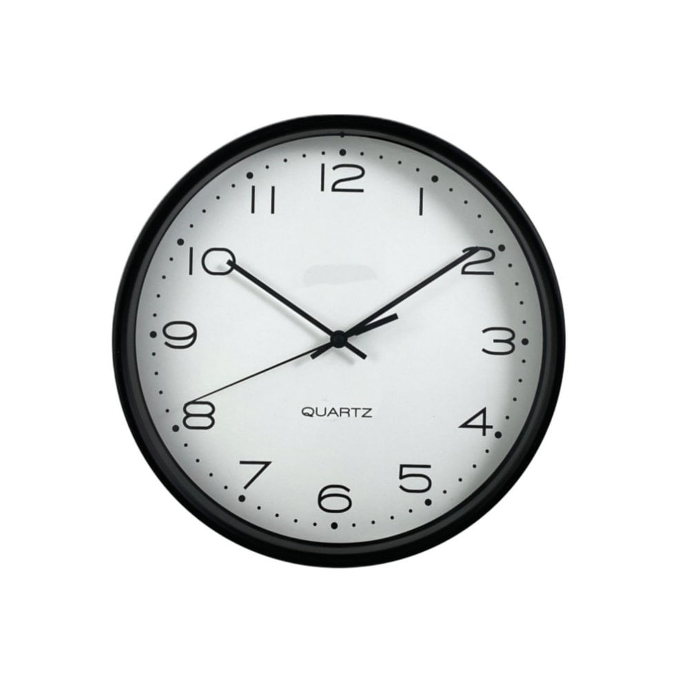 Reloj De Mesa Redondo Con Alarma Blanco - Concepts - Cemaco
