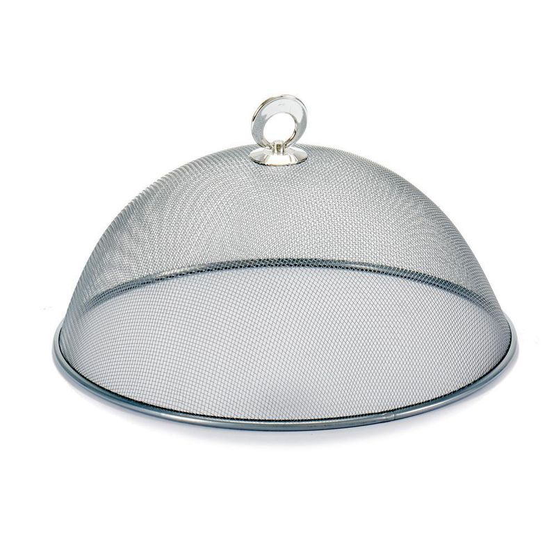 Protector De Alimentos Rejilla Plateado 30 Cm