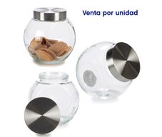 Tarro de cristal con tapa metálica dorada para sellado al vacío 1 litro -  Kilner