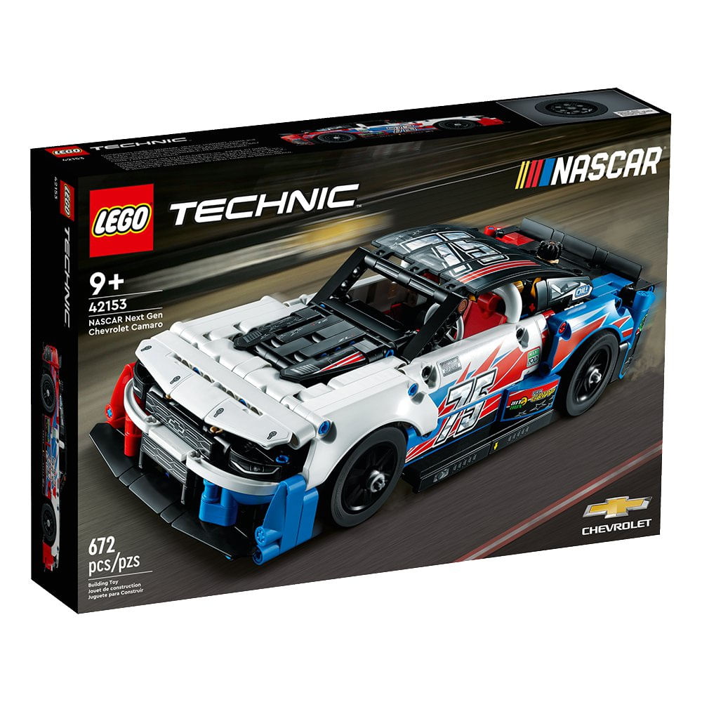 Nascar Next Gen Chevrolet Camaro ZL1 672 Pzas Lego Cemaco