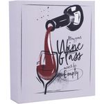 Set Para Bar May Your Wine Glass Never Be Empty 4 Pzas - Concepts