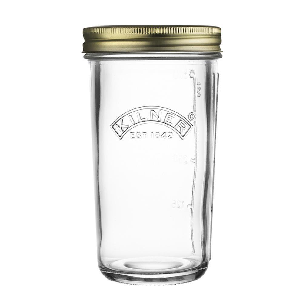 Set de 3 contenedores vidrio con tapa 2 L Kilner