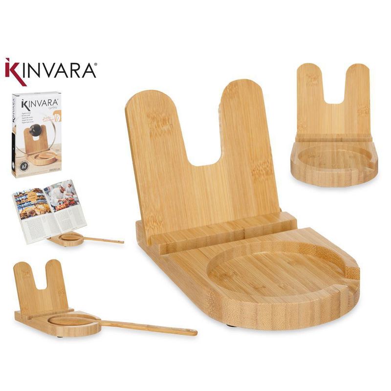 Soporte Para Utensilios De Cocina Bambú