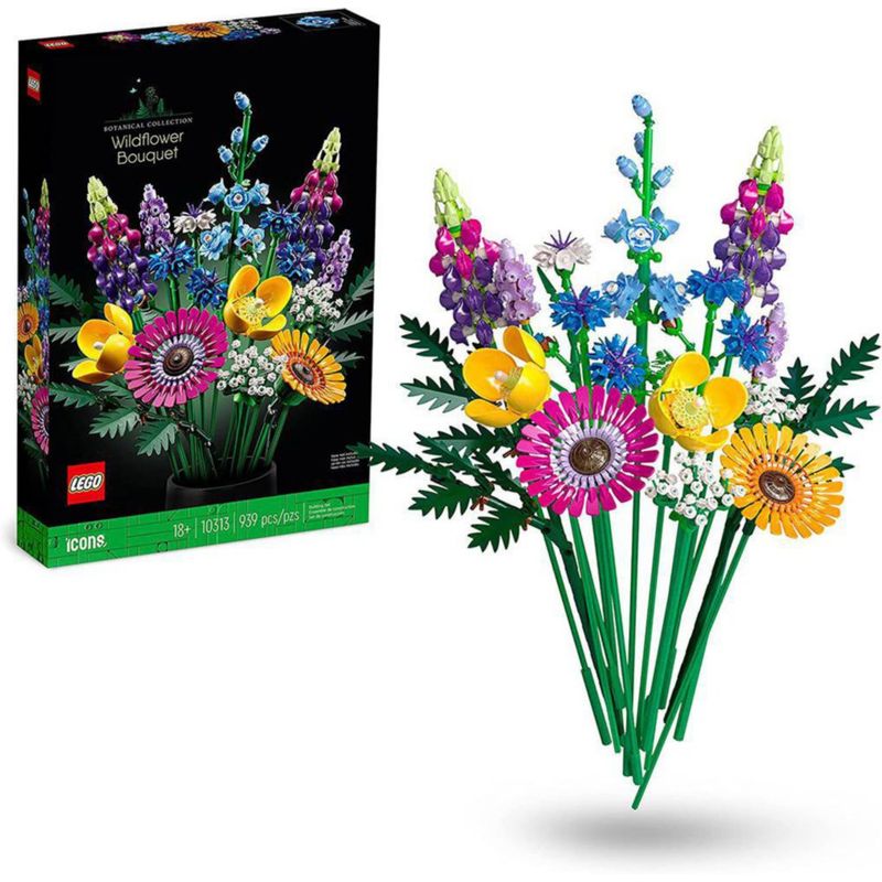 LEGO 10280 Icons Ramo de Flores, Set de Construcción para Adultos