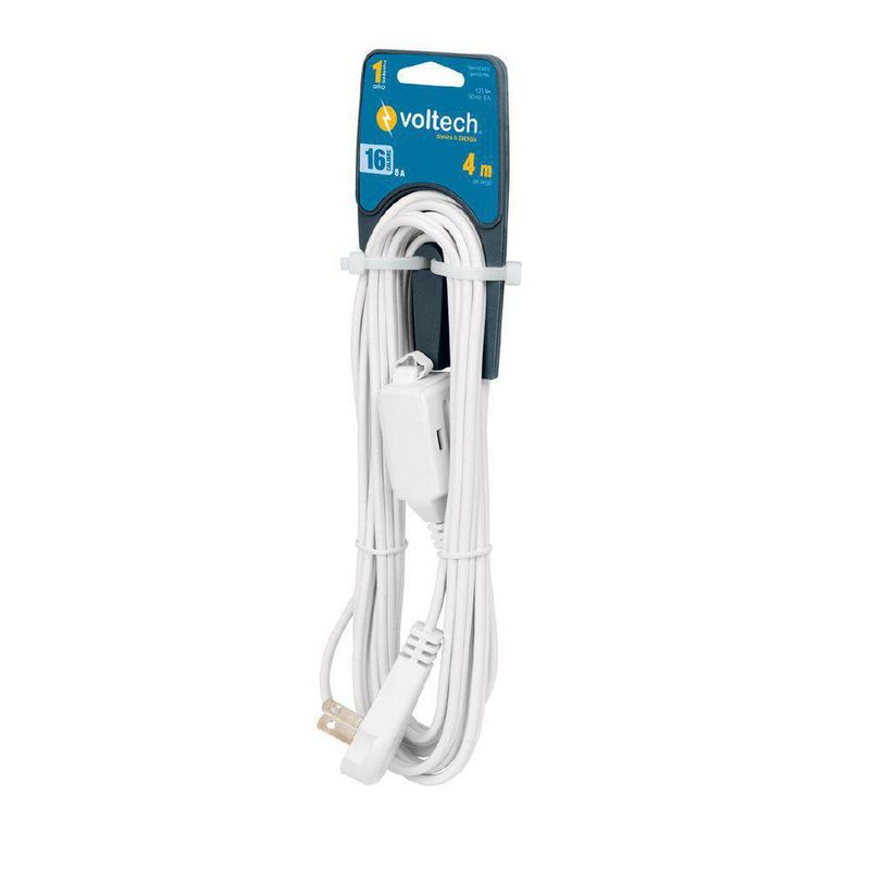 Extensión De 4 M Y 16 Awg - Volteck Varios Colores