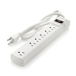 Protector Regleta De 6 Entradas 450 J - Volteck