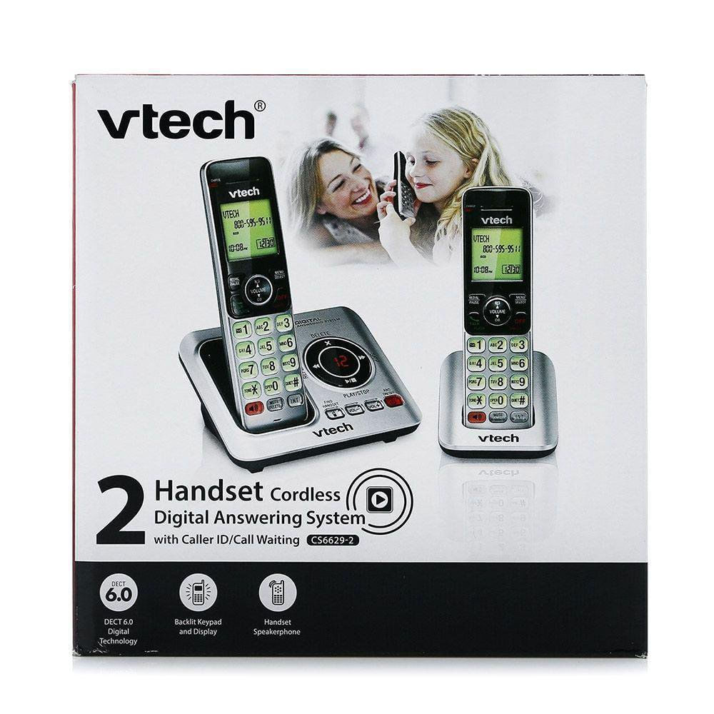 Vtech Teléfonos Inalámbricos CS6114 Blanco  Precio Guatemala - Kemik  Guatemala - Compra en línea fácil