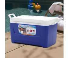 Hielera Cuadrada Azul 45 Lt