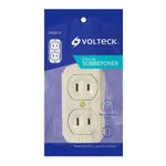 Tomacorriente Toma 1-15 R Doble Blanco - Volteck