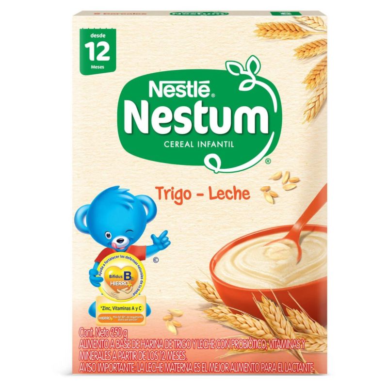 Cereal Para Bebé Trigo Y Leche 250 G - Nestum - Cemaco